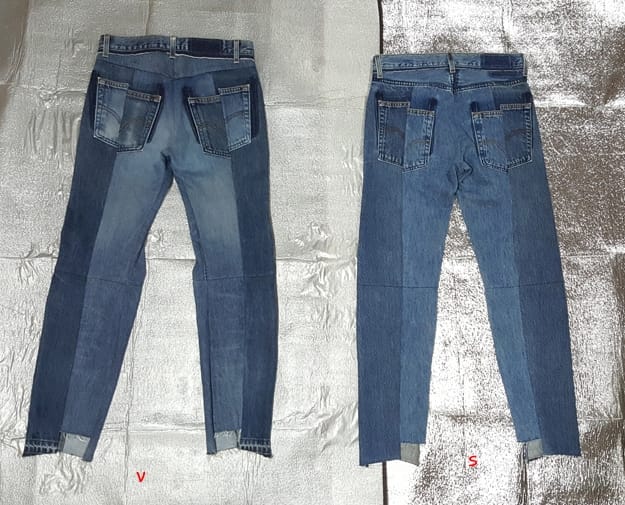 levi's reworked jeans